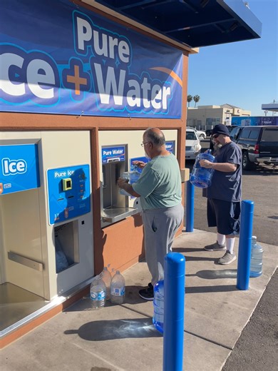 Hello, Phoenix, AZ! Don't miss out on the opportunity to join us for FREE water & ice until 3 p.m. 🌟💧👻 📍4312 W Thomas Rd Phoenix, AZ 85308 📅11/7 ⏰9:00am - 3:00pm | Watermill Express