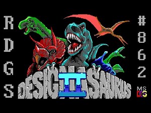 Random DOS Game Show #862: Designasaurus II (1990)