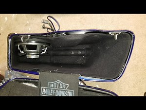 Diamond audio. DSP set to 35Hz. Saddle bags are not sealed. Massive Bass