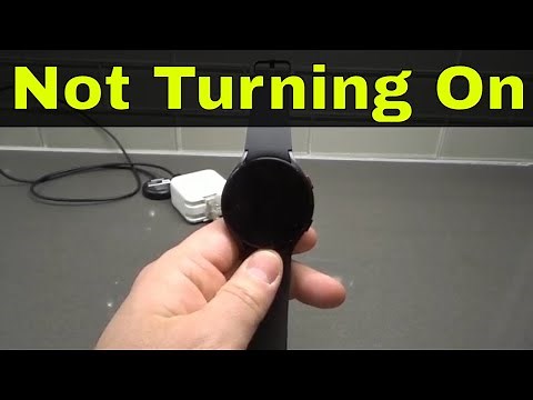 Galaxy Watch 4 Not Turning On-Easy Fixes-Tutorial