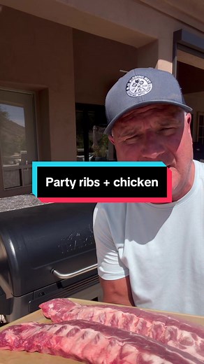 Traeger Grill Party Ribs & Chicken Recipe