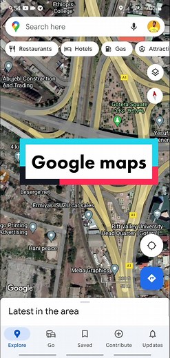 Cómo usar la vista satelital de Google Maps