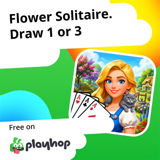 Flower Solitaire. Draw 1 or 3: Play Online For Free On Playhop