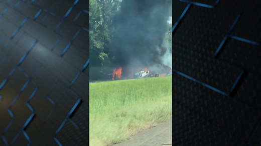 WATCH: Fatal crash shuts down I-12 West near Springfield. Credit: Danny Williamson https://bit.ly/2kAo1Cj | WAFB Channel 9