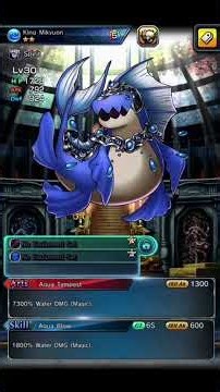 KING MIKYUON - [SPIRIT] [WATER] [2 STAR UNIT] []GRAND SUMMONERS[].