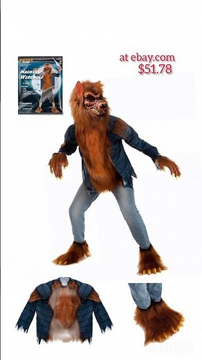 Spooktacular Creations Scary Werewolf Halloween Kids Costume with Mask, Glove...#toys #ebay #online