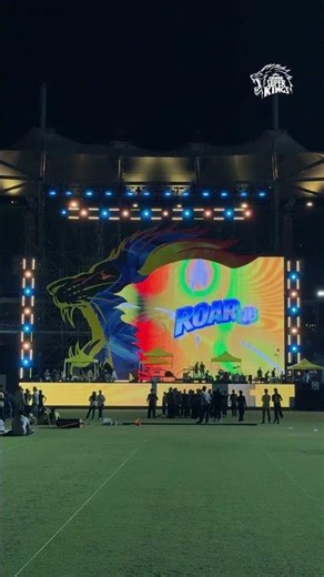 All set 🦁🥳T-1 to Roar! #Roar26 #WhistlePodu #Yellove