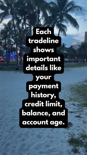 What Is a Tradeline? (Explained in 20 Seconds!)