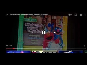 Sesame street DVD menu