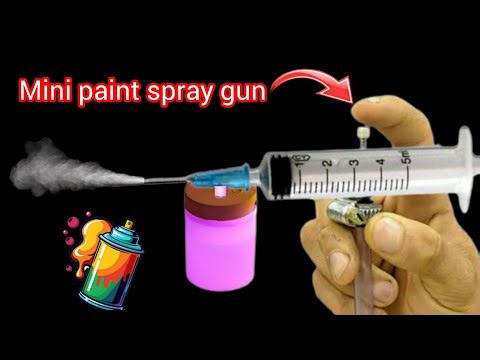 Mini paint spray gun