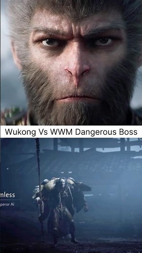 Wukong Vs WWM Dangerous Boss | WHO Is Best? 🔥🤯 #wherewindsmeet #blackmythwukongbossfight
