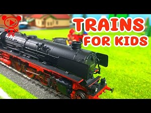 Awesome Steam Train Adventure | Toy Trains for Kids | Children's Railway Models