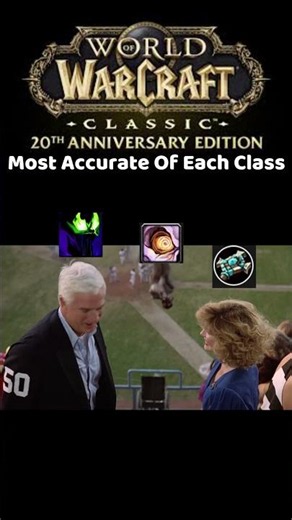Classic Anniversary Most Accurate Of Each Class! #wowclassic #gaming #lythp