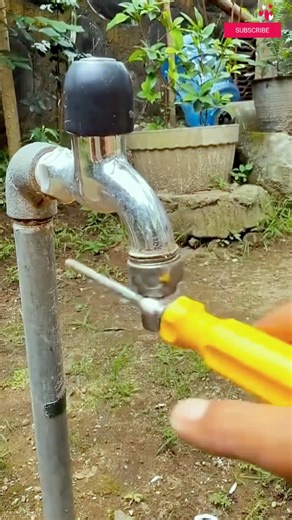 How to Open a Rusted Iron Pipe Tap Easily 🤜 Plumbing Hack 🤙 #craft #handmade #skills