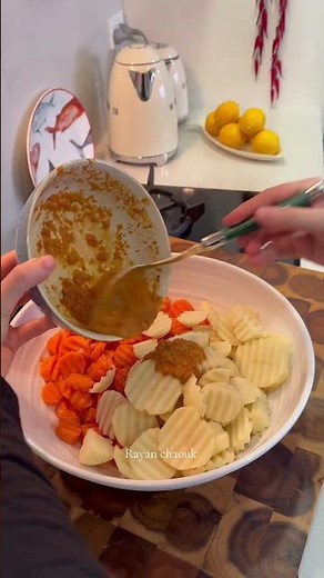 Oven Baked Whole Barramundi With Roasted Veggies 🥕@rayanchaouk .Full recipe in the description box