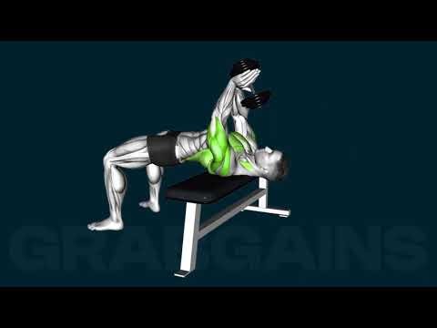 How to do the Dumbbell Pullover | GrabGains