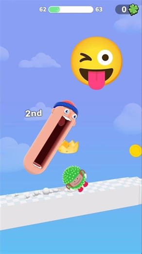 Can Music Make Him Jump? 🎶 #hoppingheads #shorts #satisfying