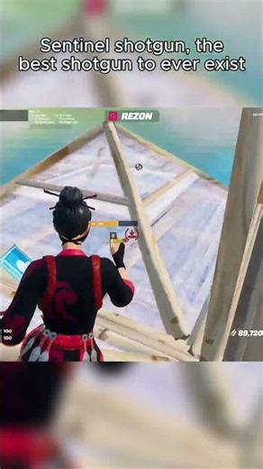 Sentinel shotgun is the best ever #fortnite