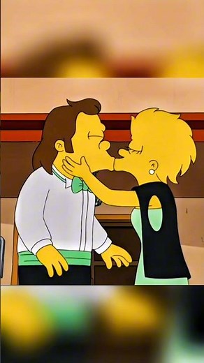 LISA SE DECLARA PRA NELSON #simpsons #shorts