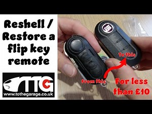 Restore or reshell a Fiat Ducato / Ram Promaster, Stelantis car flip key remote, for under a tenner!