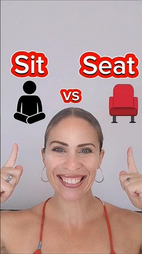Sit vs Seat in English - Can You Hear the Difference? (American English)