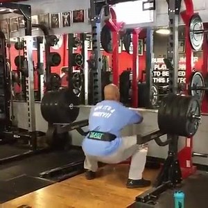 Diesel getting down at Bev Francis Powerhouse Gym. | RXMuscle.com