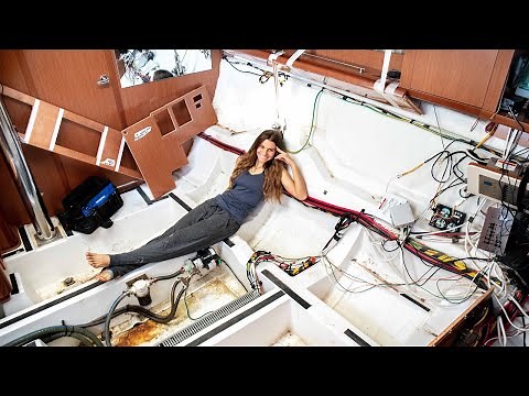 SALVAGE SAILBOAT - Gutting The Interior! | Expedition Evans 5