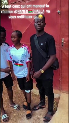 Réunion Rediffusée par @HAMED🇧🇫 SHALLA