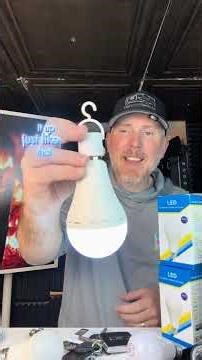 These emergency lightbulbs are a total game-changer 🔦 They last 10x longer, still turn on when the