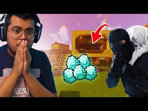Diamond robbery In My Minecraft World !!