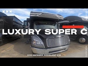 LUXURY HEAVY DUTY MOTORHOME: 2023 ENTEGRA ACCOLADE 37M