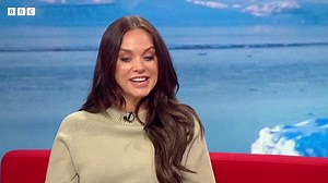 '2024 and we still have a need for a foodbank.. it's incredibly sad' Vicky Pattison is one of four celebrities taking part in a 3 day trek in the Arctic for Red Nose Day and told #BBCBreakfast the cause close to her heart she is trying to help https://www.bbc.co.uk/newsround/68309373 | BBC Breakfast