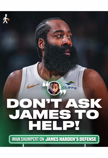 If James Harden has 35 and 12 on the offensive end… is it fair to ask him to lock up on the defensive end as well? 🤔 The Cavs are currently 3-0 in the James Harden era.