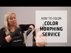 Color morphing service with @Pure Pigments | How to Color | Goldwell Education Plus