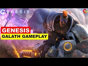 GENESIS New MOBA for Console | Galath (MVP) Gameplay @ HD✔