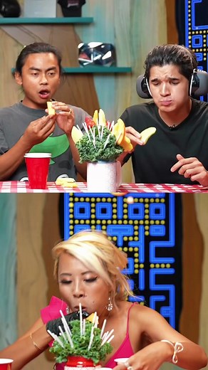 Spicy Fruit Eating Challenge with Riley Guava and Alex Wassabi