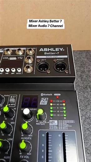 Mixer Ashley: Enhance Your Audio with 7 Channels