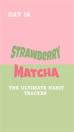 Manvi Srivastava on Instagram: "Comment for link. Or find link in the bio. STRAWBERRY MATCHA HABIT TRACKER Day 14 – Career Transition Series. Till Day 12, I was learning Excel. Today, I built my first personal project. This is a STRAWBERRY MATCHA HABIT TRACKER that I created from scratch 11 customizable habits, progress bars, streak counter, and weekly comparison. It’s priced at ₹99, not for profit, but as proof that I learned a real skill and turned it into something with value. If you choose t