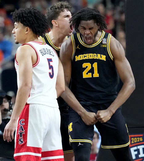 Michigan basketball vs Arizona recap in Final Four: Wolverines blow out Wildcats