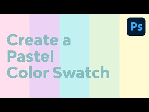 How to Create a Pastel Color Swatch in Photoshop