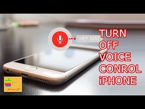 How to turn off voice control in iPhone