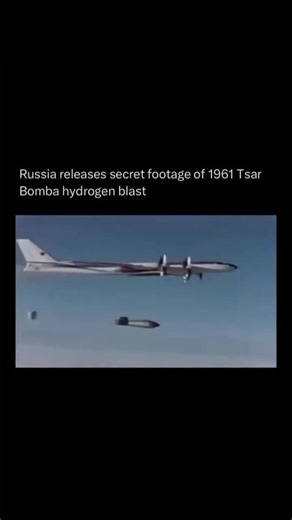 science on Instagram: "💥 The Most Powerful Explosion in History! In October 1961, the world witnessed the terrifying power of the Tsar Bomba, the largest nuclear weapon ever detonated. 🌏 This massive hydrogen bomb was so powerful that its mushroom cloud reached a staggering height of 67 kilometers—penetrating the stratosphere and reaching the very edges of space! 🚀 The blast was visible from over 1,000 kilometers away, proving just how extreme the science of nuclear fission and fusion can be.