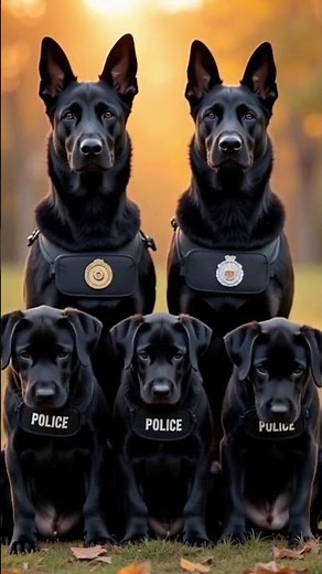 Meet the Cutest Police Dog Family Ever! | K9 Officers in Training