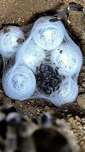 “Inside a Burrowing Tarantula Colony — Real Micro Camera Footage from the Spider’s Back”