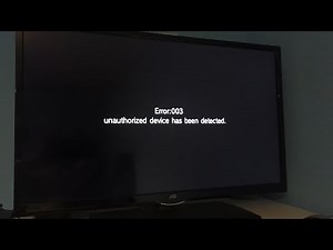 Nintendo Wii - Error 003 (Unauthorised device) on modded device