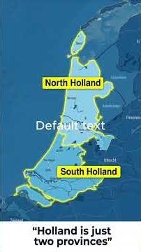The Difference Between Holland and the Netherlands 🇳🇱 Who Are the Dutch? 🤯#history