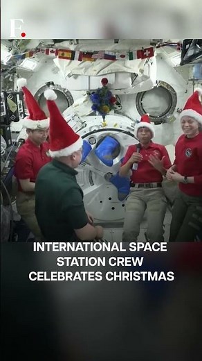 Astronauts Share Christmas Greetings From Space Station | N18G