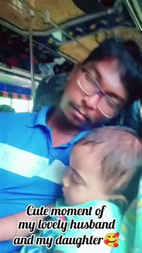 Safar mein soye papa-beti💕| Maa ki nazaron se1 emotional pal🥹#love #familytime ‪@Aadhyasaritavlog‬