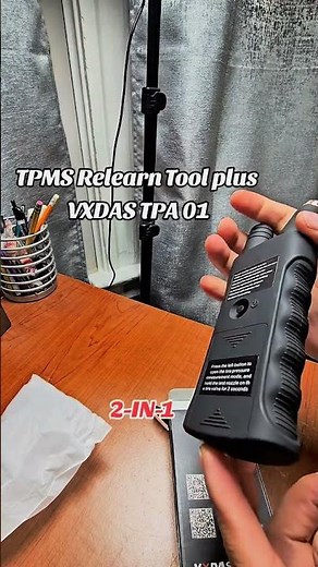 TPMS RELEARN TOOL PLUS VXDAS TPA01, 2-IN-1. parte 1. Sigueme para mas videos