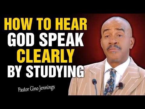 How to truly Hear God speak by studying the Bible - Watch This Alone Right Now |Pastor Gino Jennings